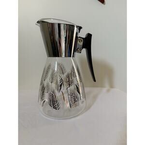 Vintage Serv-master Creations Coffee Carafe Colony Wheat Pattern MCM REPLACEMENT